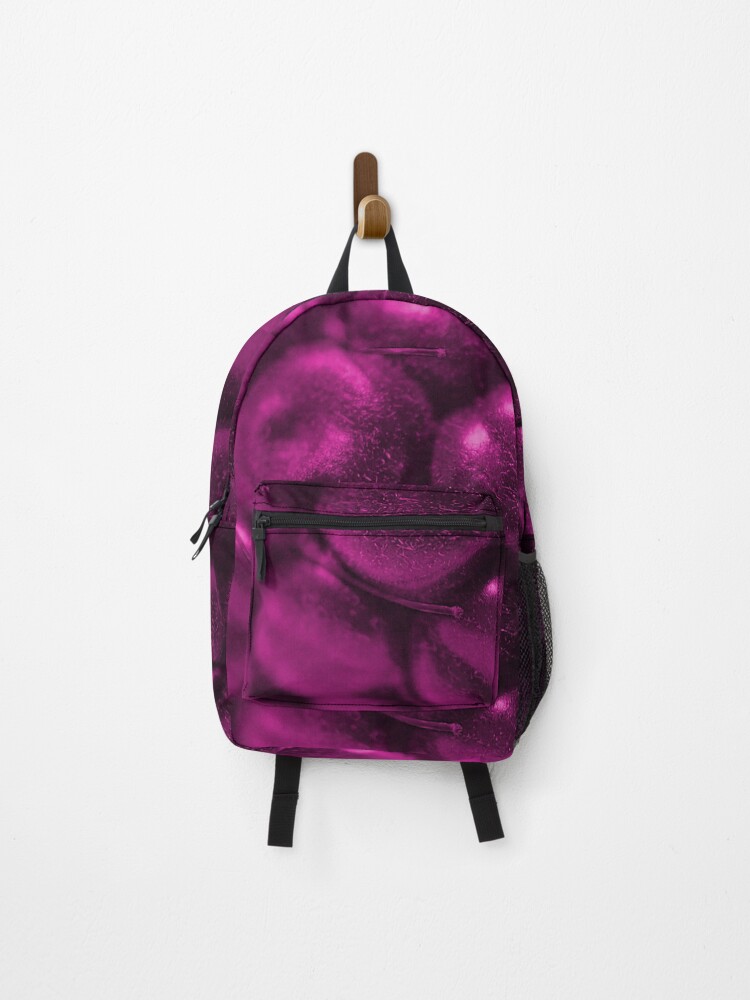 Thumbnail 1 of 3, Backpack, Abstract Raspberries designed and sold by numberchic.