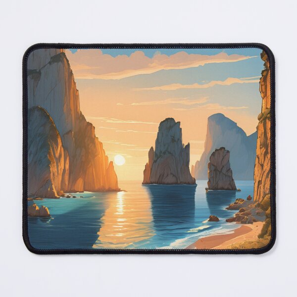 Item preview, Sunrise in Capri Beautiful View designed and sold by xiaidex.