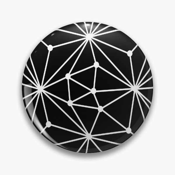 Item preview, Abstract geometric pattern - black and white. designed and sold by K.S ART.