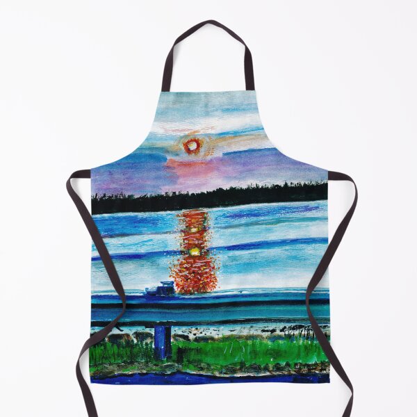 Item preview, Sunset Over Beaufort Waterfront designed and sold by Misfitcane.