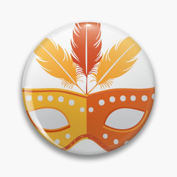 Item preview, feather mask, cosplay mask  designed and sold by HannoJuneShop.