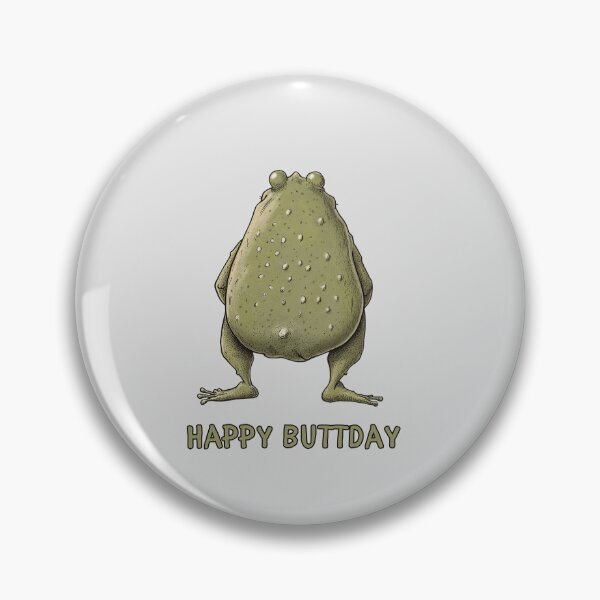 Item preview, Frog Butt, Frog Ass, Frog Butt, Funny, Frog, Meme designed and sold by ArtHouseNiklas.