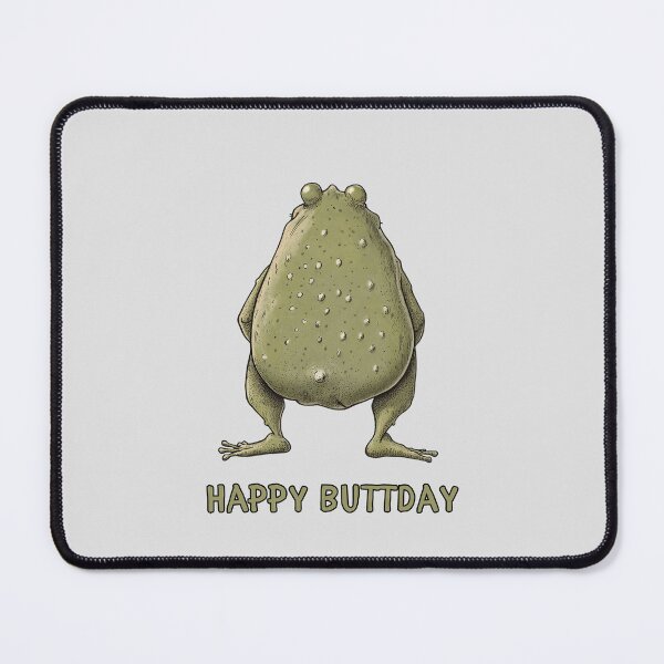 Item preview, Frog Butt, Frog Ass, Frog Butt, Funny, Frog, Meme designed and sold by ArtHouseNiklas.