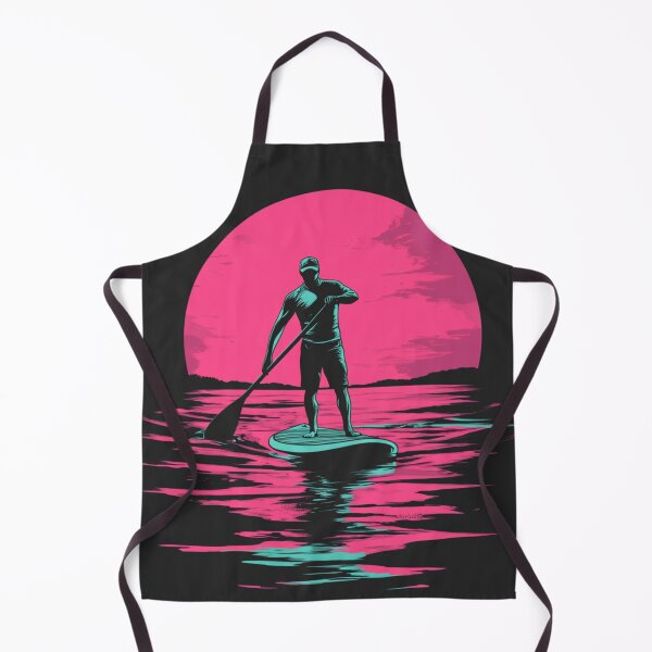 Item preview, Paddleboarder At Moon Light designed and sold by GrinGalore.