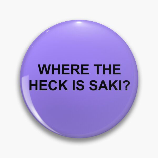 Item preview, Where the heck is Saki? designed and sold by S-V-S.
