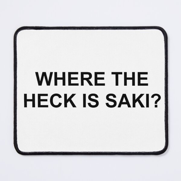 Item preview, Where the heck is Saki? designed and sold by S-V-S.