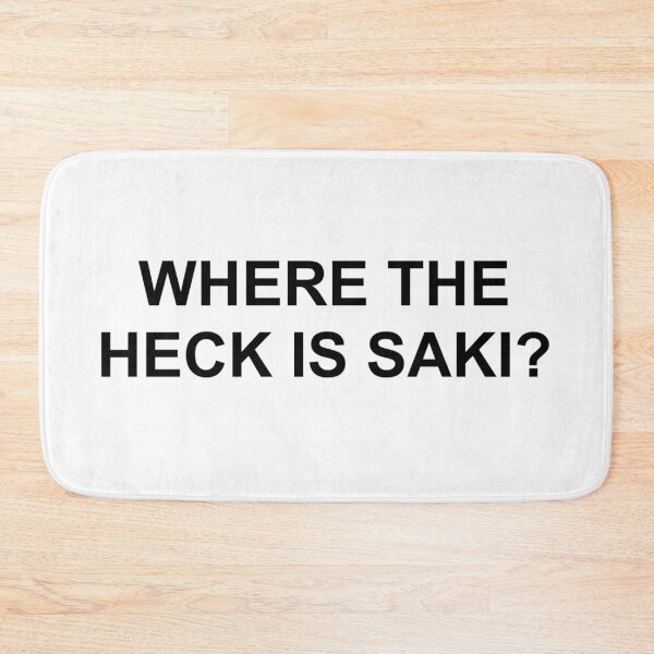 Item preview, Where the heck is Saki? designed and sold by S-V-S.