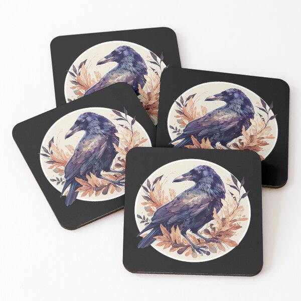 Item preview, Raven // Halloween // Crow // halloween gift // for kids // edgar allan poe designed and sold by SMARTKIT  DESIGNAGENCY.