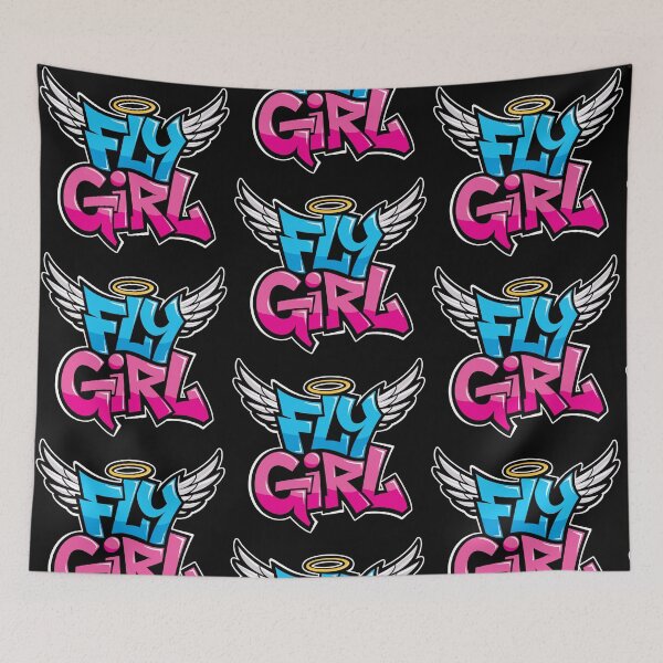 Item preview, Fly Girl 80's 90's Hip-Hop Dancer designed and sold by jmbeezee.