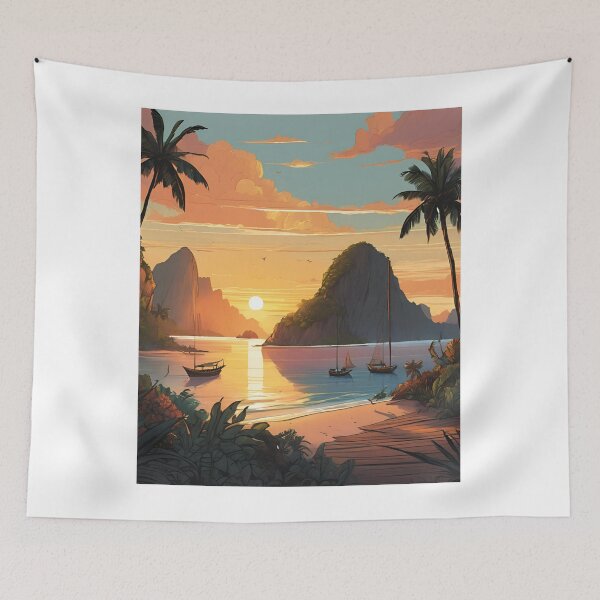 Item preview, Sunrise in Palawan  Beautiful View designed and sold by xiaidex.