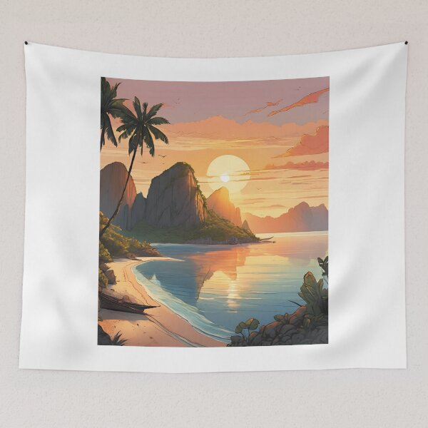 Item preview, Sunrise in Palawan  Beautiful View designed and sold by xiaidex.