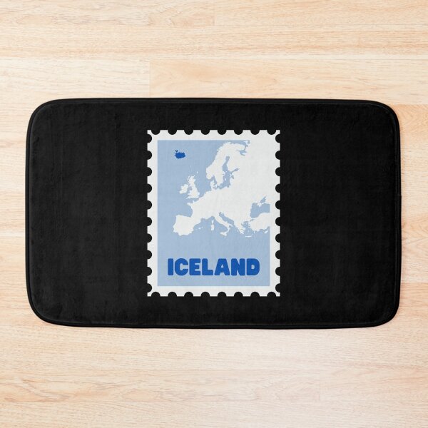 Aperçu de l'œuvre Timbre Islande – Cadeaux amusants pour les passionnés d'Islande créée et vendue par iX-Physio.
