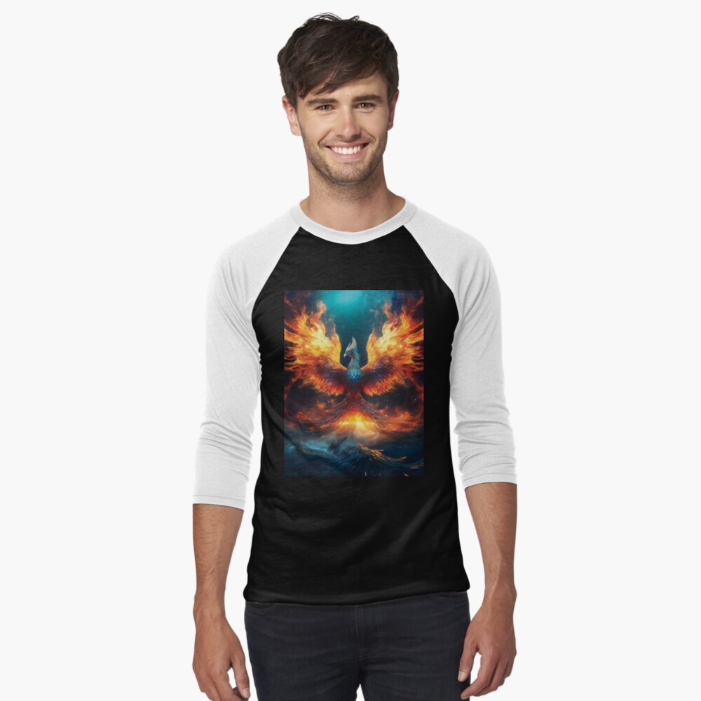 Item preview, Baseball ¾ Sleeve T-Shirt designed and sold by MDKey-DESIGN.