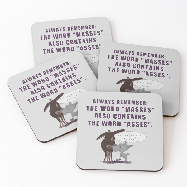 Item preview, Mass doesn't mean Class, Text with Painting designed and sold by AK-Hevonen.