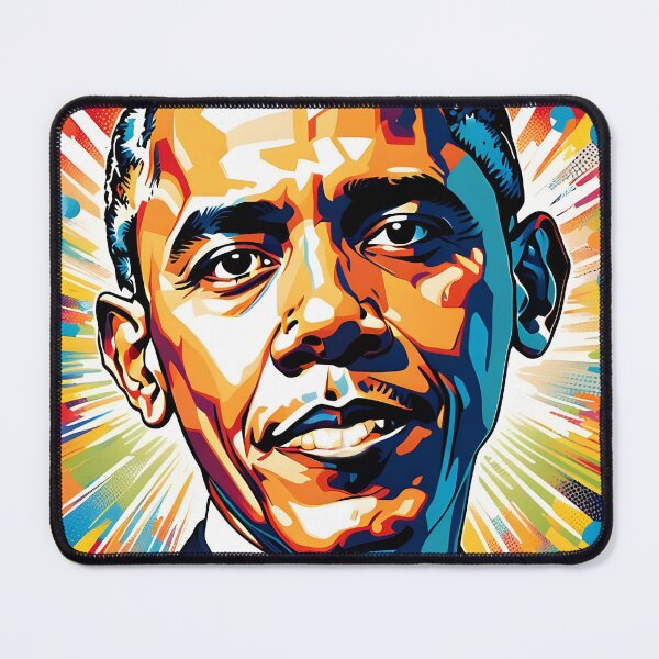 Item preview, Pop Art Obama - Bold and Dynamic Portrait designed and sold by Kelvin Hughes Design.