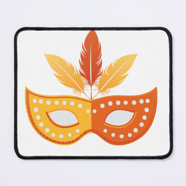 Item preview, feather mask, cosplay mask designed and sold by HannoJuneShop.