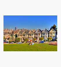 San Francisco "Painted Ladies" Photographic Print
