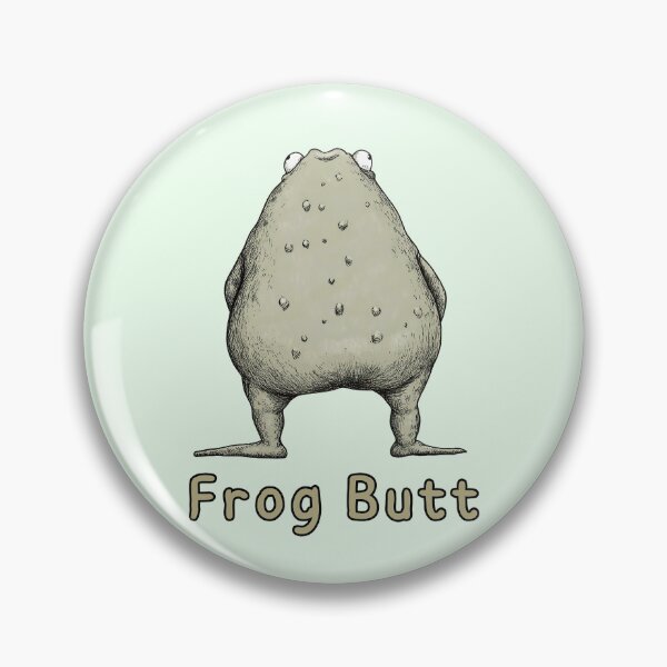 Item preview, Frog Butt, Frog Ass, Frog Butt, Frog Ass, Funny, Frog, Meme, Frog Butt designed and sold by ArtHouseNiklas.