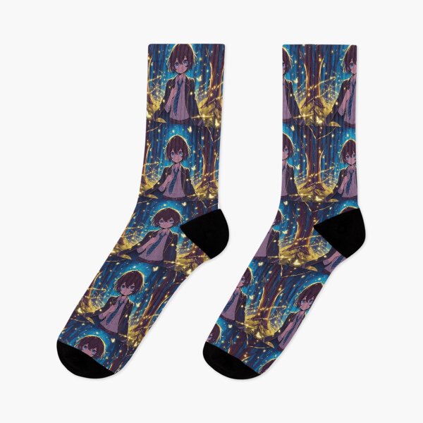 Item preview, Anime Character in Magical Forest Pop Art Style designed and sold by artofuniverse.