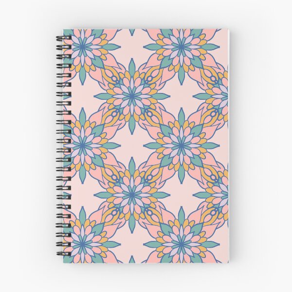 Item preview,  Intricate Geometric Mandala Seamless Pattern in Pastel Colors designed and sold by AyleenBown.