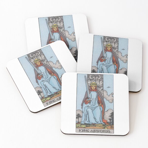 Item preview, Tarot - The King Of Swords designed and sold by Angry Swan Designs.
