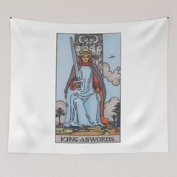 Item preview, Tarot - The King Of Swords designed and sold by Angry Swan Designs.