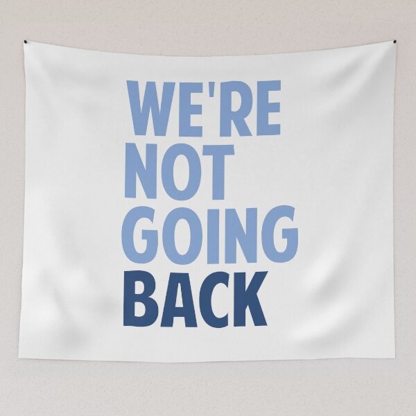 Item preview, We're Not Going Back Vote For 2024 President Kamala-Harris  designed and sold by Colorfulman.
