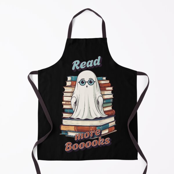 Item preview, Cute Book Lover Ghost Funny Saying designed and sold by LuminOrb.