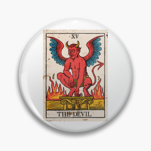 Item preview, Tarot - The Devil designed and sold by Angry Swan Designs.