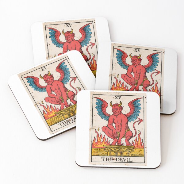 Item preview, Tarot - The Devil designed and sold by Angry Swan Designs.