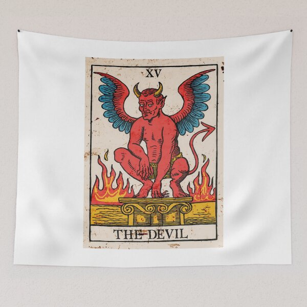 Item preview, Tarot - The Devil designed and sold by Angry Swan Designs.