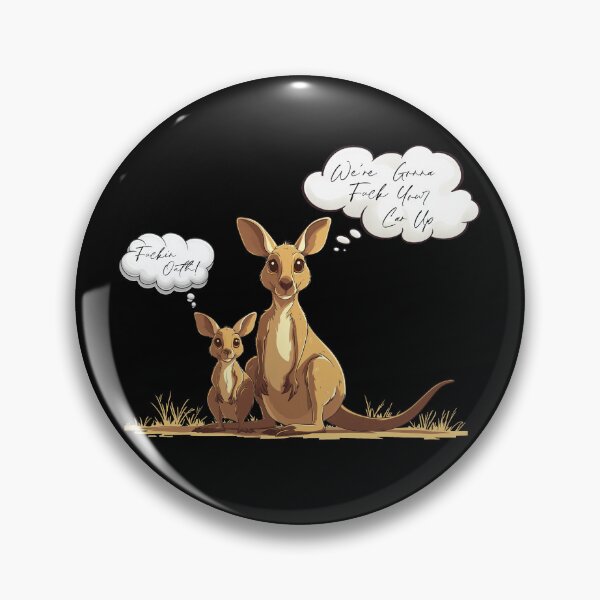 Item preview, Kangaroos & Cars designed and sold by BurblePodcast.