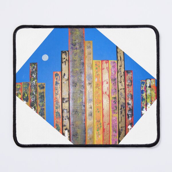 Item preview, Full Moon Through Skyscrapers designed and sold by SomeHappyThing.