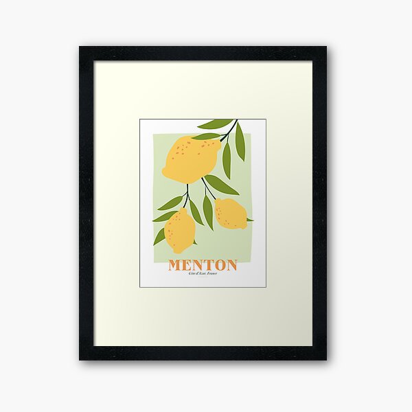 Item preview, lemon from Menton, French Riviera, French Riviera, Provence designed and sold by manonpradier.