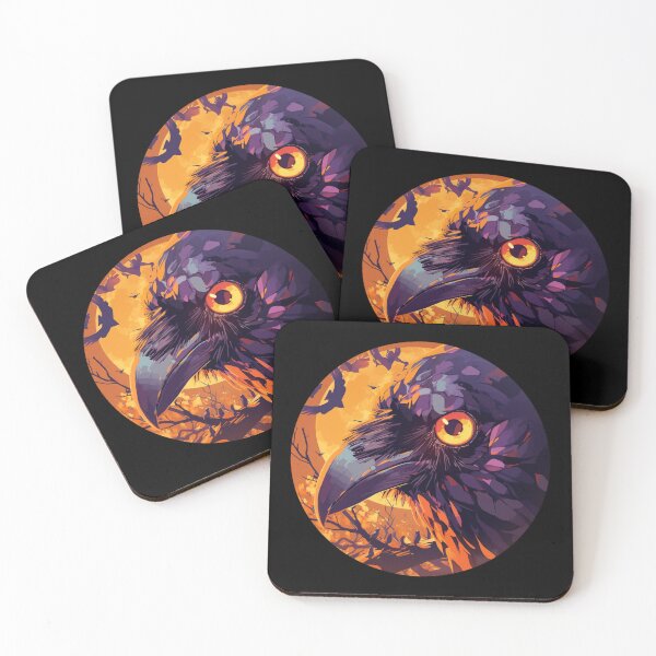 Item preview, Raven // Halloween // Crow // halloween gift // for kids // edgar allan poe designed and sold by SMARTKIT  DESIGNAGENCY.