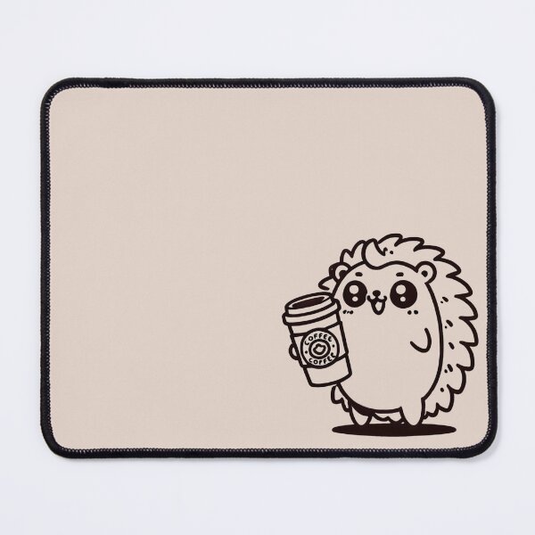 Item preview, Kawaii Hedgehog coffee designed and sold by StilePazzia.