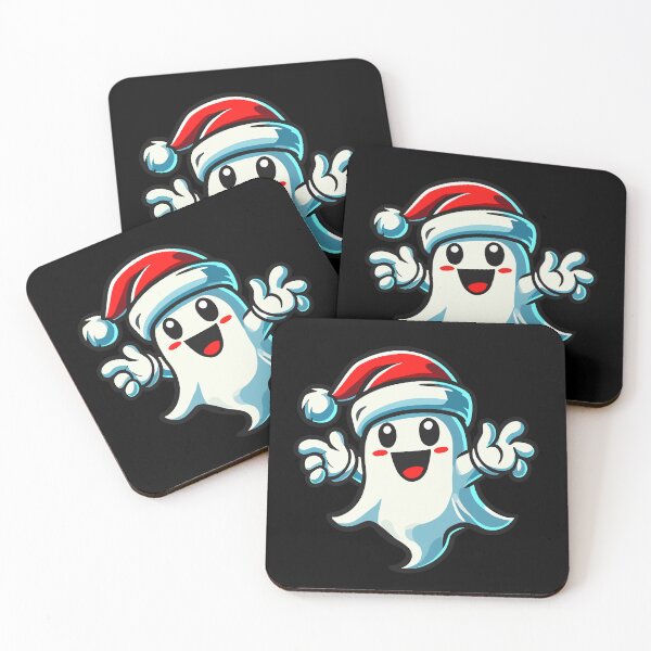 Item preview, Cute Christmas Ghost Funny Halloween designed and sold by LuminOrb.