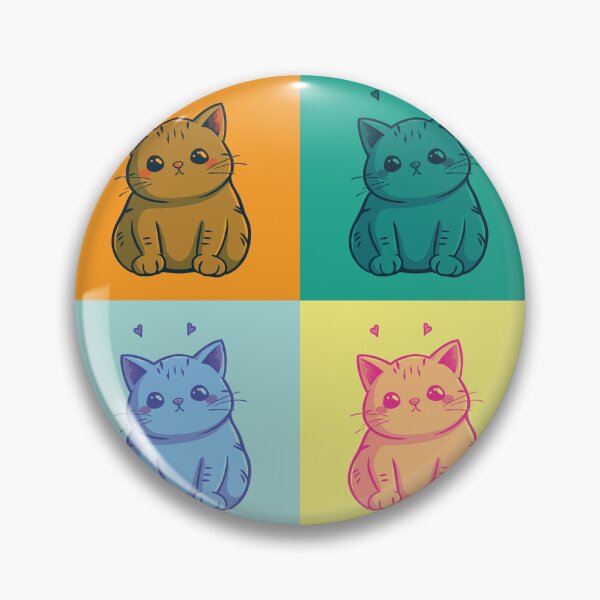 Item preview, Cute Cat Pop Filter designed and sold by sheelatewatia.