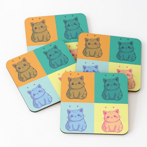 Item preview, Cute Cat Pop Filter designed and sold by sheelatewatia.