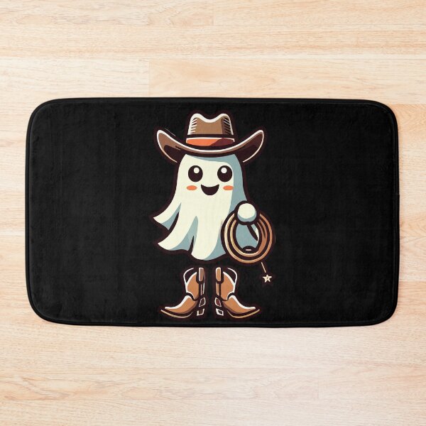 Item preview, Cowboy Ghost Funny Halloween Design designed and sold by LuminOrb.