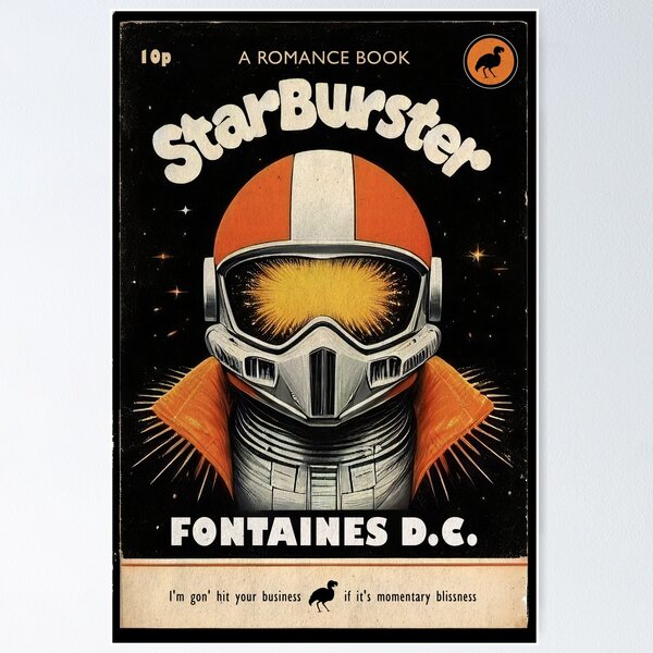 Item preview, Starburster: Fontaines D.C. designed and sold by Wanderdreaming.