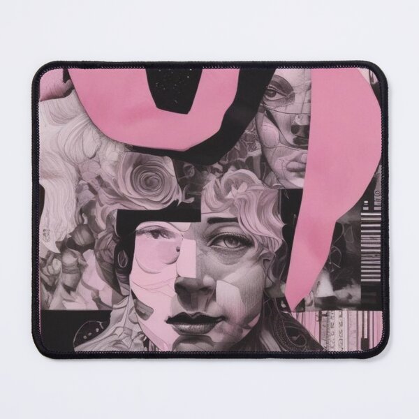 Item preview, Pink and black collage designed and sold by GasconyPassion.