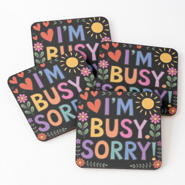 Item preview, Busy Sorry designed and sold by FatGiantCat.