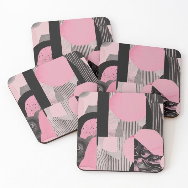 Item preview, Pink and black collage designed and sold by GasconyPassion.