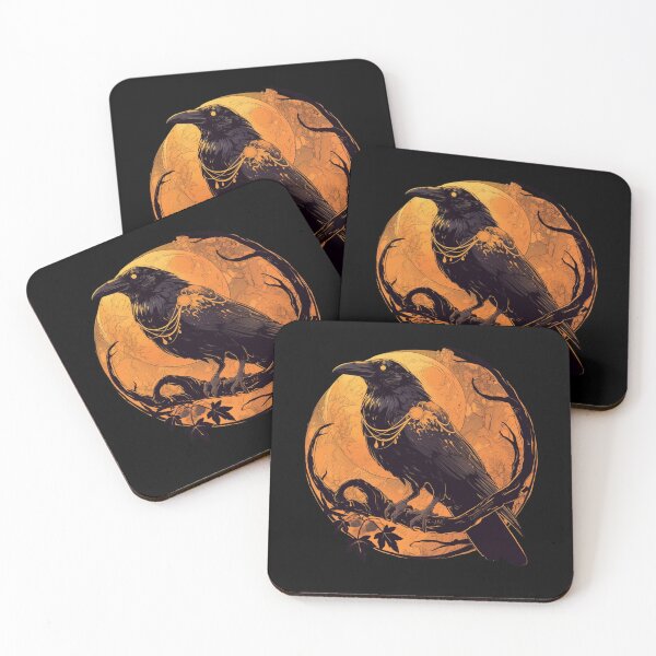 Item preview, Raven // Halloween // Crow // halloween gift // for kids // edgar allan poe designed and sold by SMARTKIT  DESIGNAGENCY.