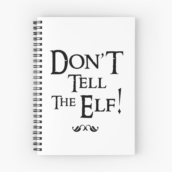 Item preview, Don't tell the elf designed and sold by SztuKarola.