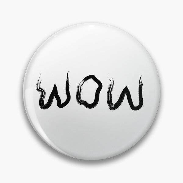 Item preview, wow, wow text, black text designed and sold by MiMee4451.