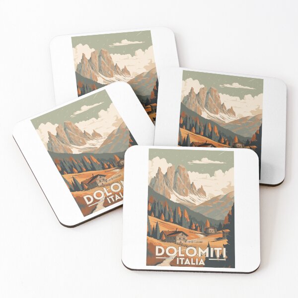 Item preview, The Dolomites Italy Retro Vintage Travel designed and sold by JackCurtis1991.
