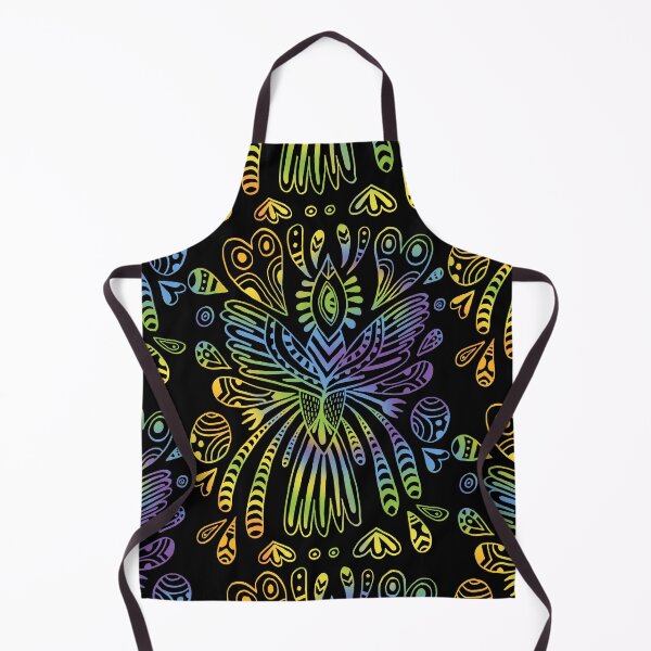 Item preview, Rainbow psychedelic bird designed and sold by Sofya Dushkina.