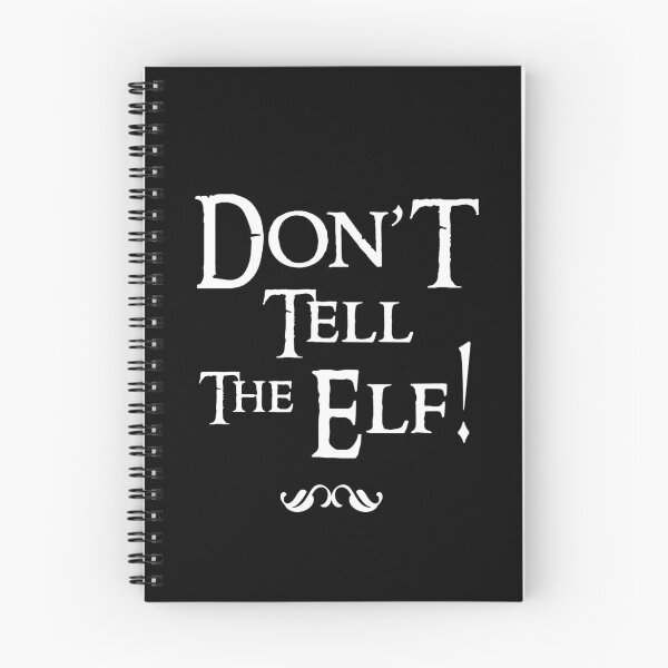 Item preview, Don't tell the elf designed and sold by SztuKarola.